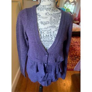 Moth (Anthropologie Label)  Split Decision Cardigan Sweater